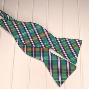 Plaid Stafford Bow Tie